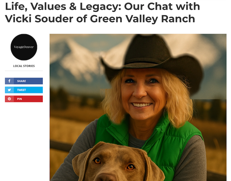 Life, Values & Legacy: Our Chat with Vicki Souder of Green Valley Ranch - VoyageDenver - Denver 2025-11-21 09-29-54 Dr. Vicki Souder article 2025 Voyager Denver